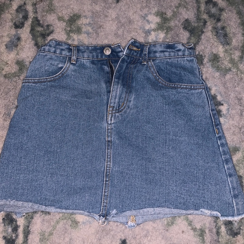 Brandy Melville Jean Skirt